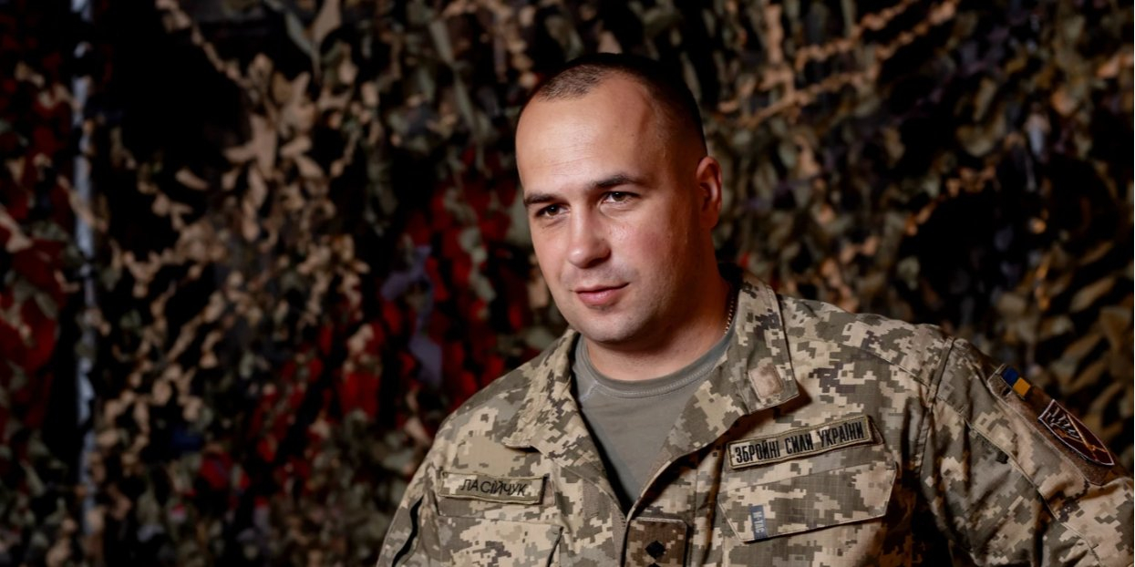 Commander of the 7th Rapid Response Corps of the Air Assault Forces of the Armed Forces of Ukraine Yevhen Lasiychuk (Photo: 7th Rapid Response Corps of the Air Assault Forces of the Armed Forces of Ukraine/Facebook)