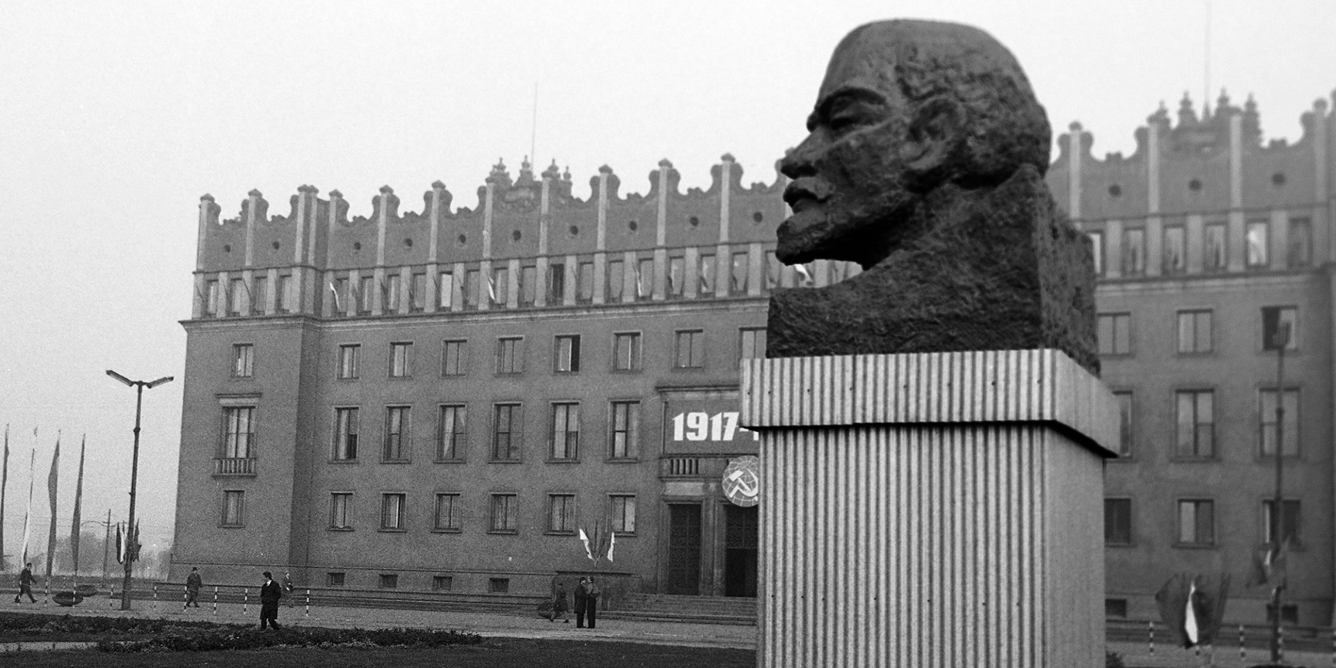 Пам’ятник Леніну в Новій Гуті в Кракові, 1967 рік (Фото: Erich Andres / United Archives via Getty Images)