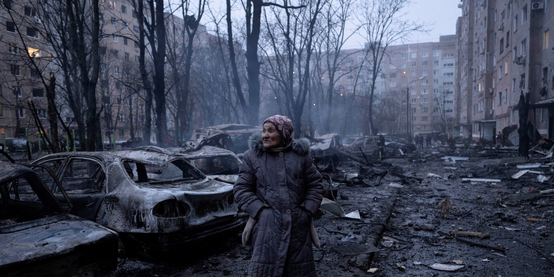 Kramatorsk after a Russian airstrike, February 8, 2026 (Photo: Iryna Rybakova / 93 OMB Kholodny Yar / Handout via REUTERS)