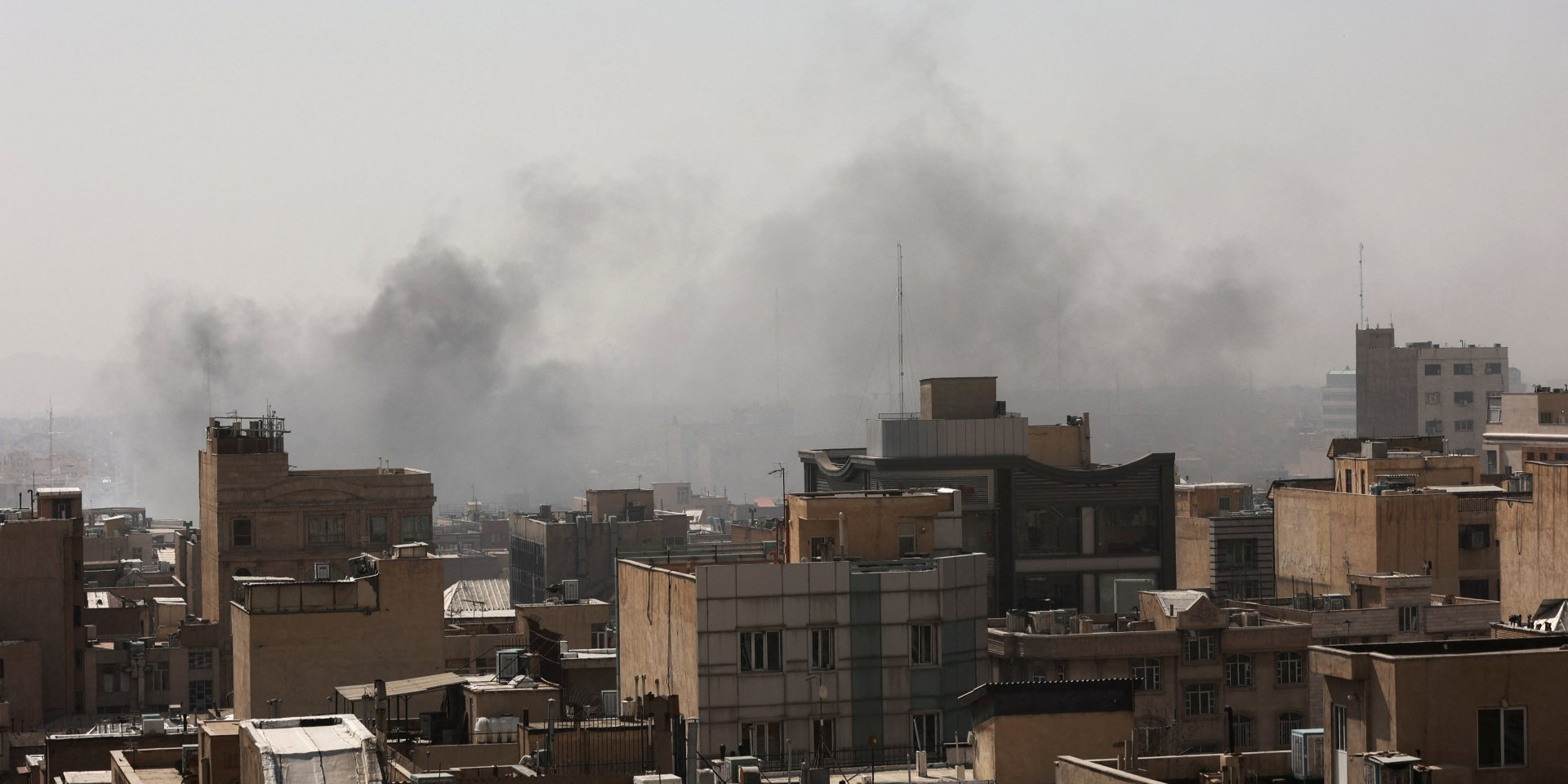 Smoke over Tehran against the backdrop of the US and Israeli operation against Iran, February 28, 2026 (Photo: Majid Asgaripour/WANA (West Asia News Agency) via REUTERS)
