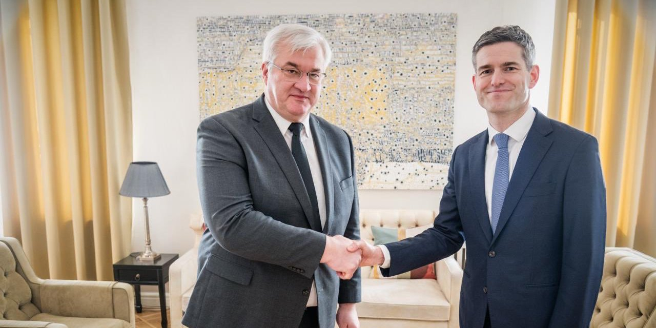 Sibiha met with the new Minister of Foreign Affairs of the Netherlands in Kyiv (Photo: Andrii Sybiha / Х)