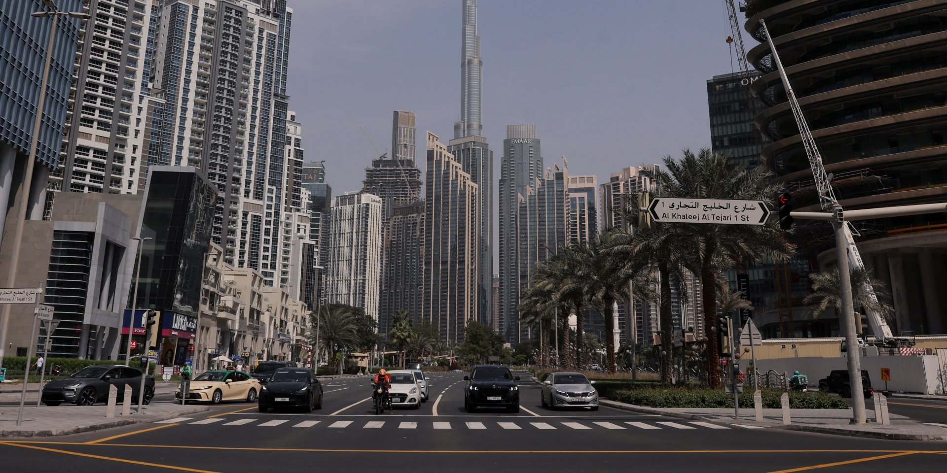 Dubai after the Iranian attack, March 1 (Photo: REUTERS/Amr Alfiky)