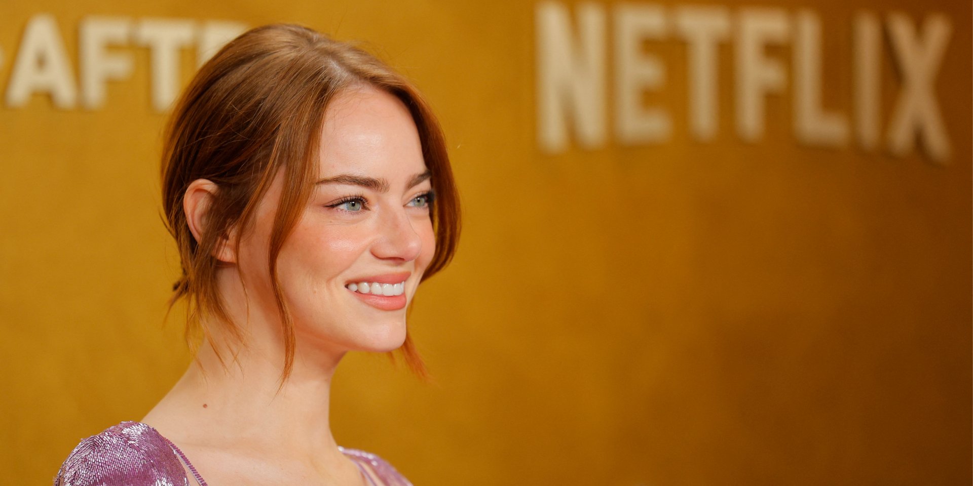 Емма Стоун на церемонії вручення премії Actor Awards 2026 (Фото: REUTERS/Mike Blake)