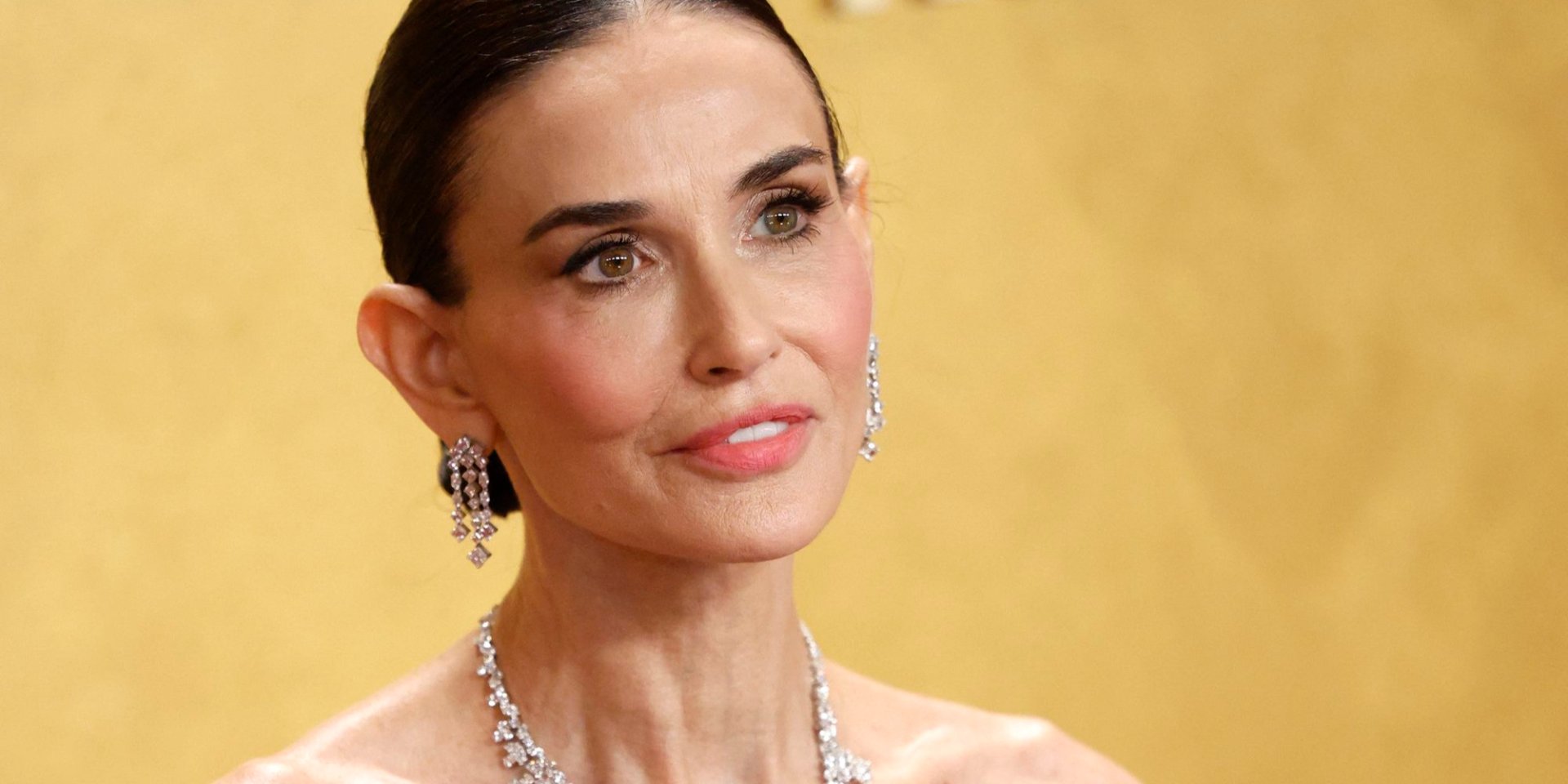 Демі Мур на церемонії нагородження Actor Awards 2026 (Фото: REUTERS/Caroline Brehman)