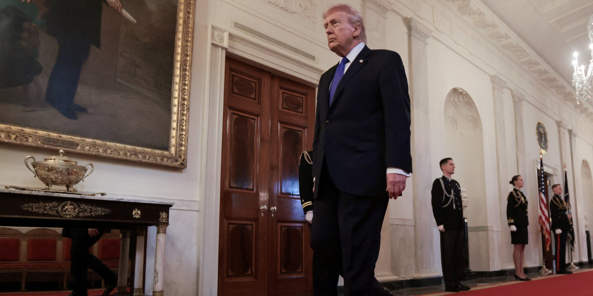 Trump said the United States has virtually unlimited weapons supplies (Photo: REUTERS/Jonathan Ernst)