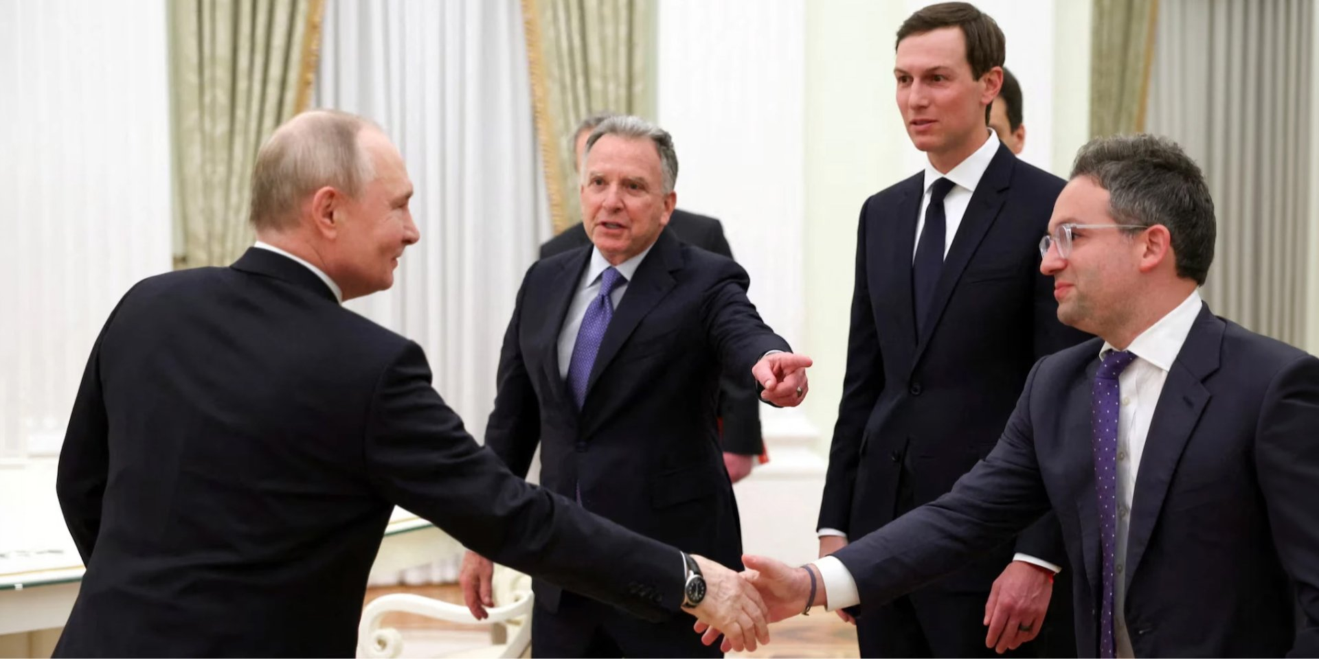 The U.S. plan is on the table, but there is no agreement: Steve Witkoff, Jared Kushner and Josh Gruenbaum are in the Kremlin. Putin once again shows intransigence, ignoring Trump’s initiatives. (Photo: DR)