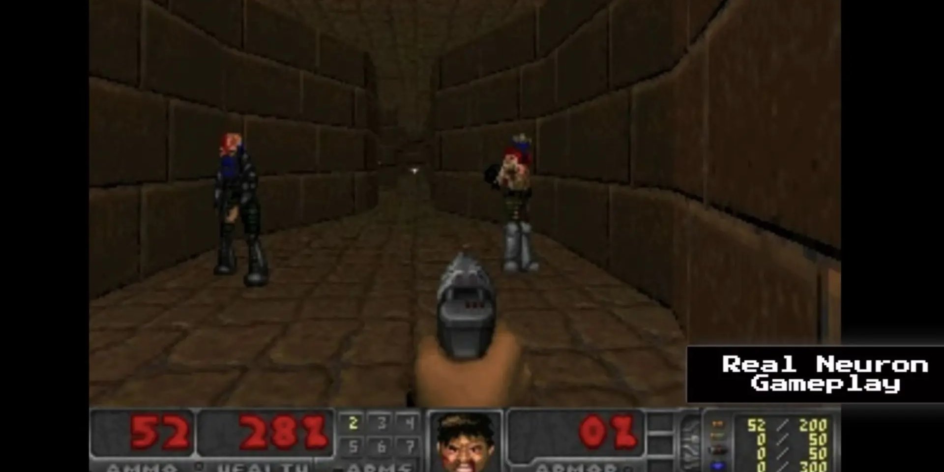 Гра Doom (Фото: Cortical Labs)