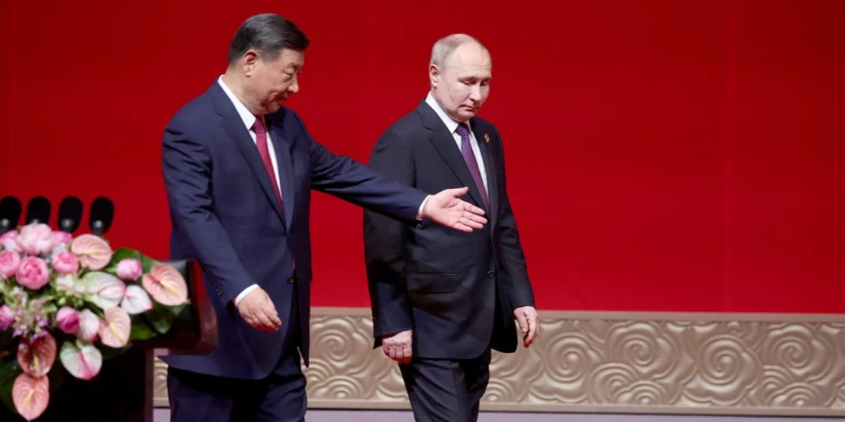 Лідери Китаю і Росії Сі Цзіньпін і Володимир Путін (Фото: Sputnik/Alexander Ryumin/Pool via REUTERS)