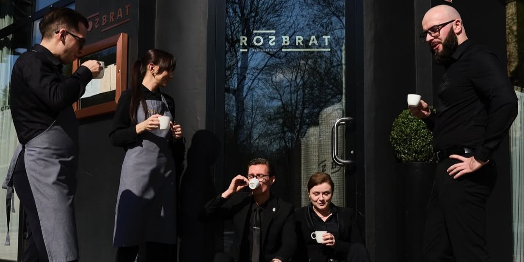 Ресторан rozbrat20 в Польше в Варшаве со звездой Мишлен (Фото: Instagram @rozbrat20)