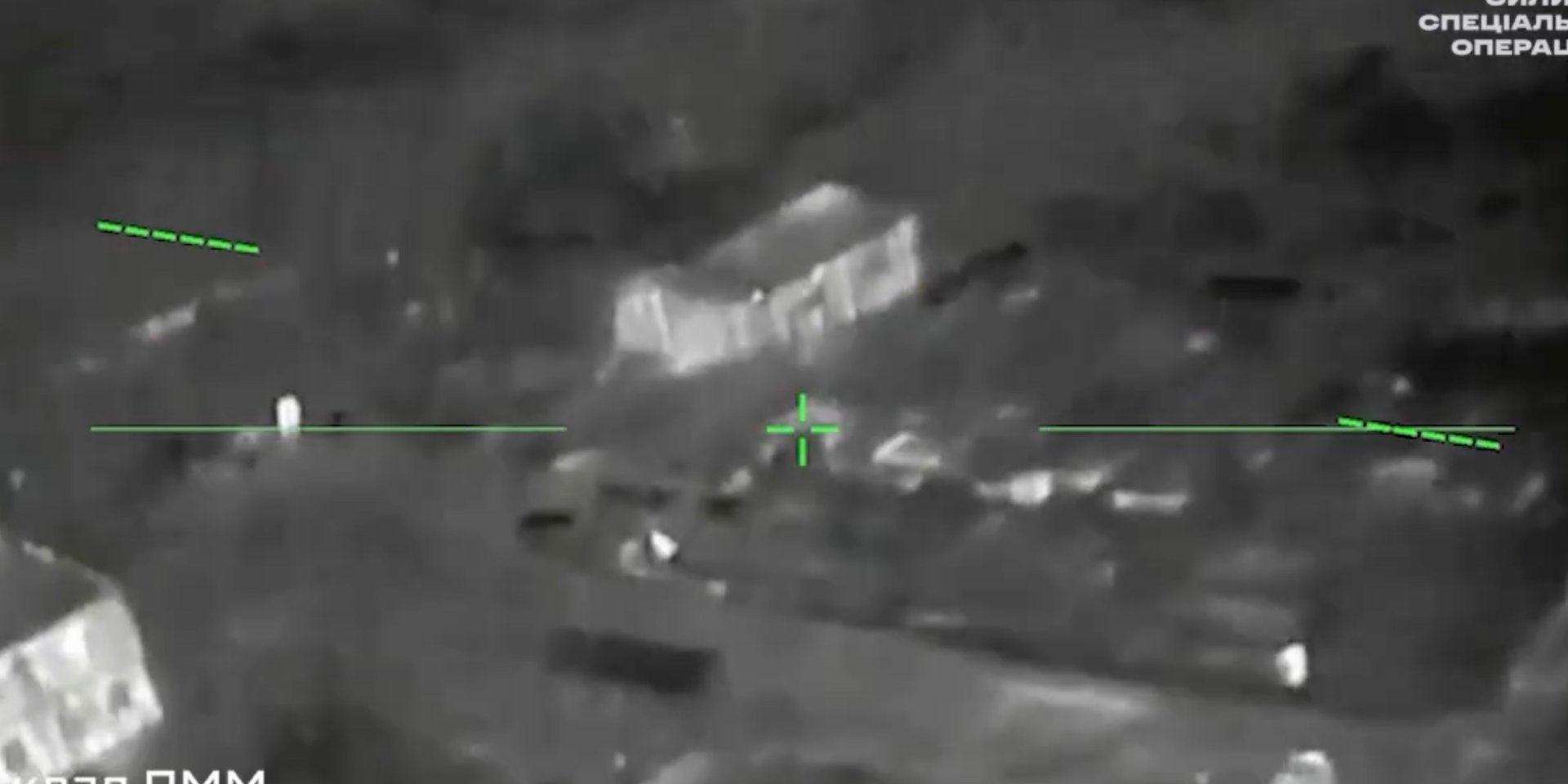 Special operations forces hit Russian fuel depots and S-400 base (Photo: Screenshot from the video)