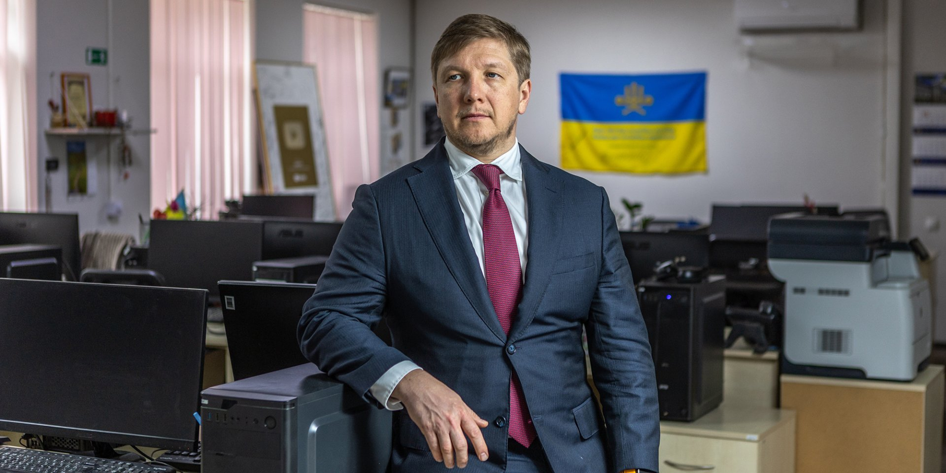 Andriy Kobolyev visits the NV editorial office (Photo: NV/Oleksandr Medvedev)
