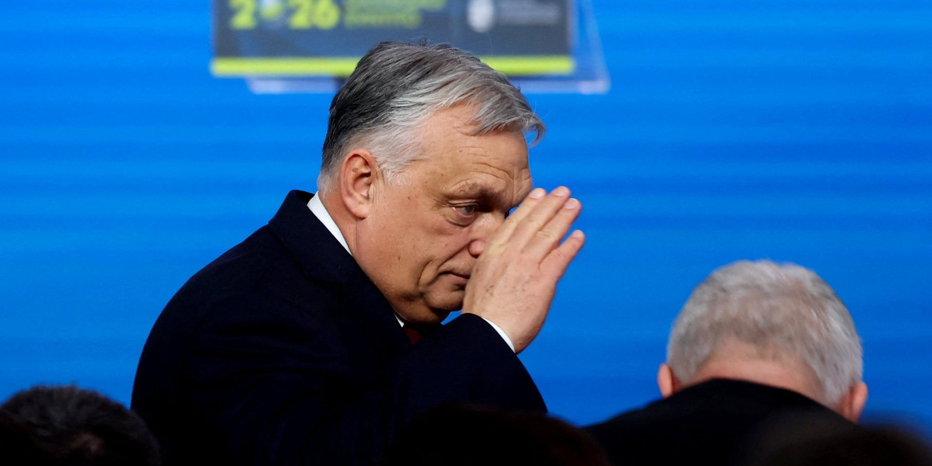 Hungarian Prime Minister Viktor Orbán at the annual conference of the Hungarian Chamber of Commerce and Industry in Budapest on March 5, 2026. (Photo: REUTERS/Bernadett Szabo)