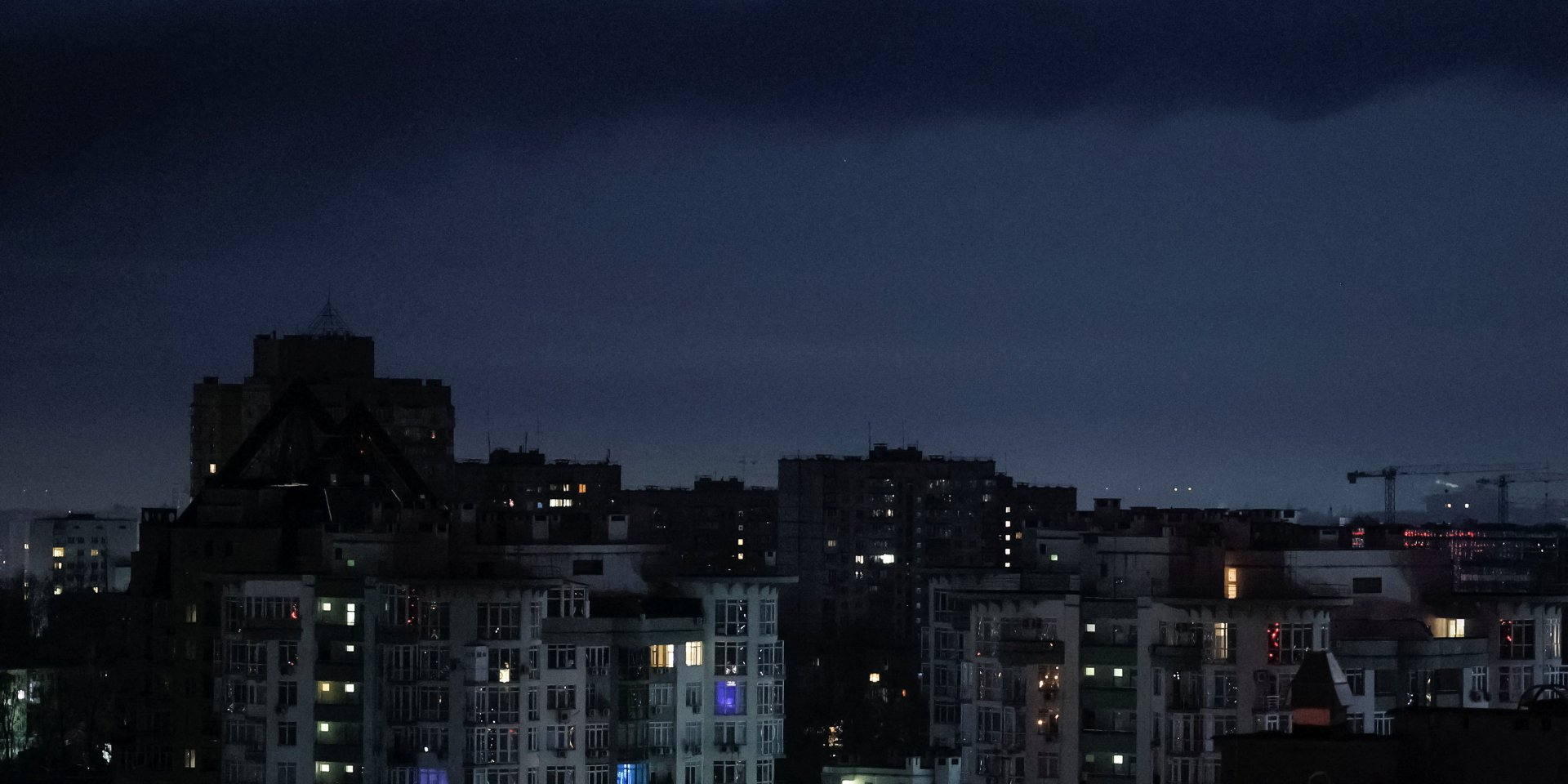 Kyiv during the night combined strike by the Russian Federation, March 7, 2026 (Photo: REUTERS/Gleb Garanich)