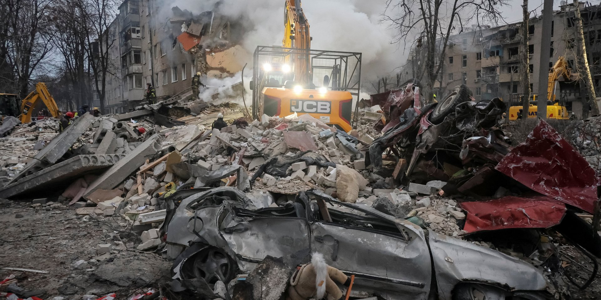 Aftermath of a Russian missile strike on Kharkiv on March 7, 2026 (Photo: REUTERS/Vyacheslav Madiyevskyy)