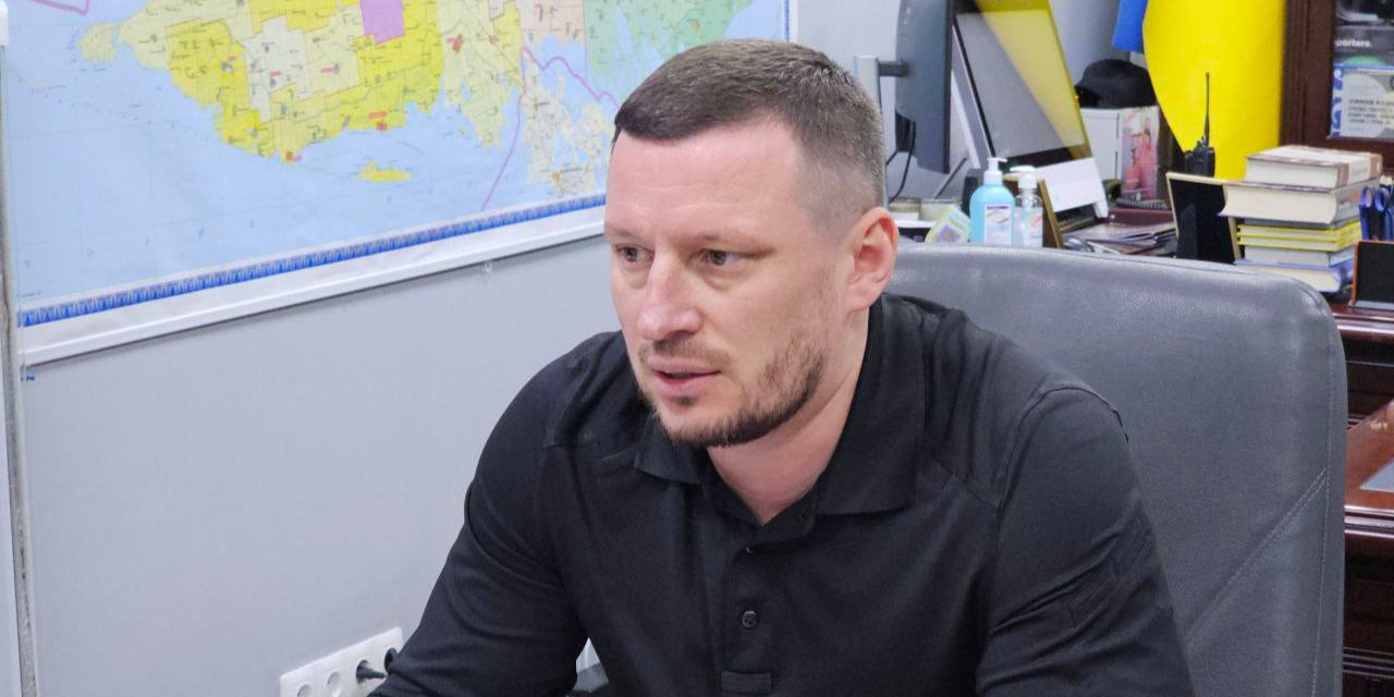 Head of the Kherson OVA Oleksandr Prokudin (Photo: Oleksandr Prokudin / Telegram)