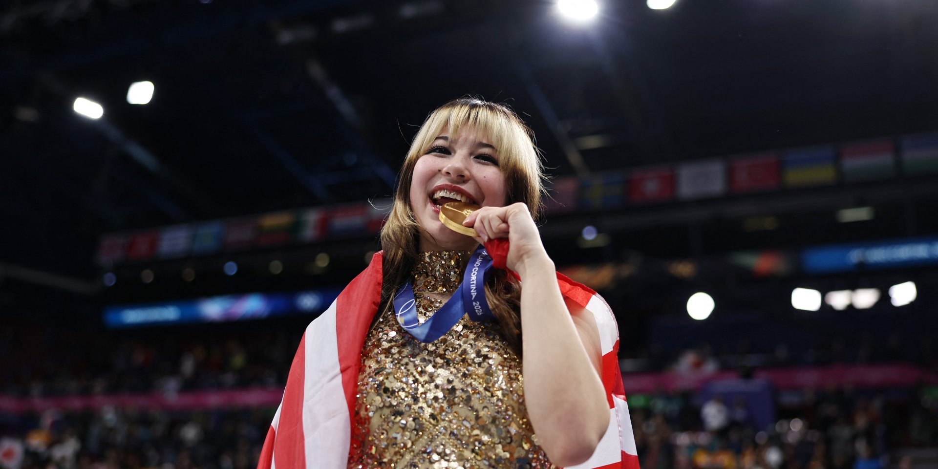Аліса Лю відмовилася брати участь на чемпіонаті світу з фігурного катання (Фото: REUTERS/Amanda Perobelli)
