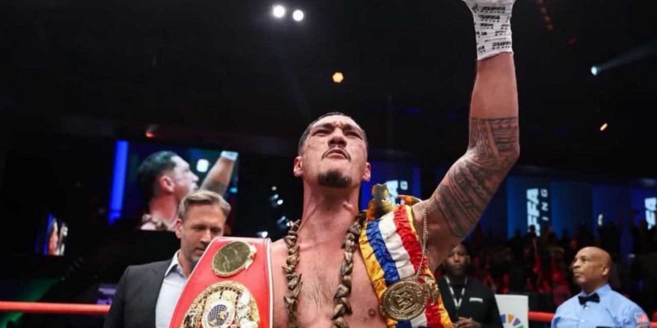 Джей Опетая стал первым в истории чемпионом Zuffa Boxing (Фото: instagram.com/jaiopetaia)