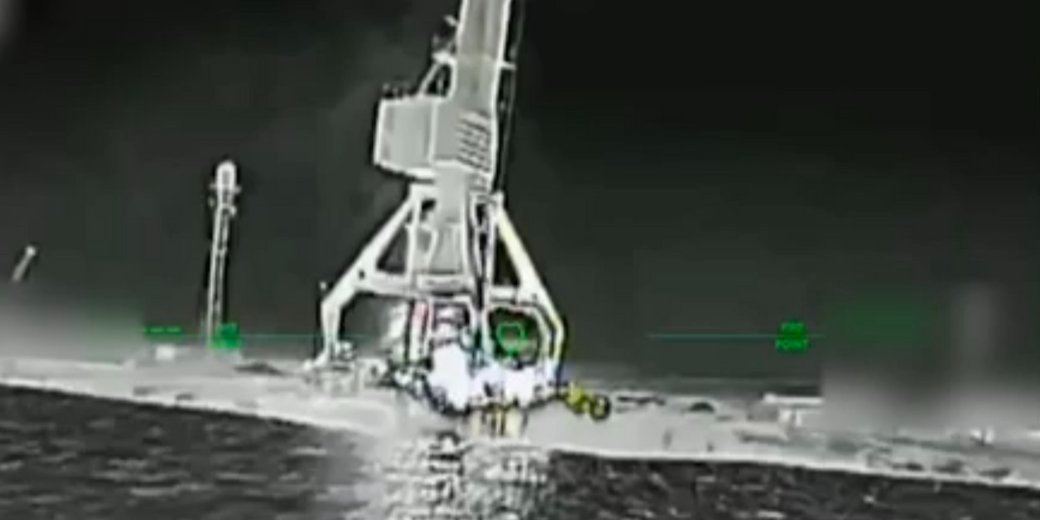 Ukrainian Navy showed the video of enemy targets elimination in the occupied Crimea (Photo: Facebook/Ukraine's Navy)