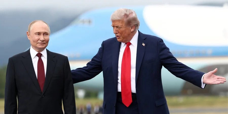 Російський диктатор Володимир Путін і президент США Дональд Трамп (Фото: REUTERS/Kevin Lamarque)
