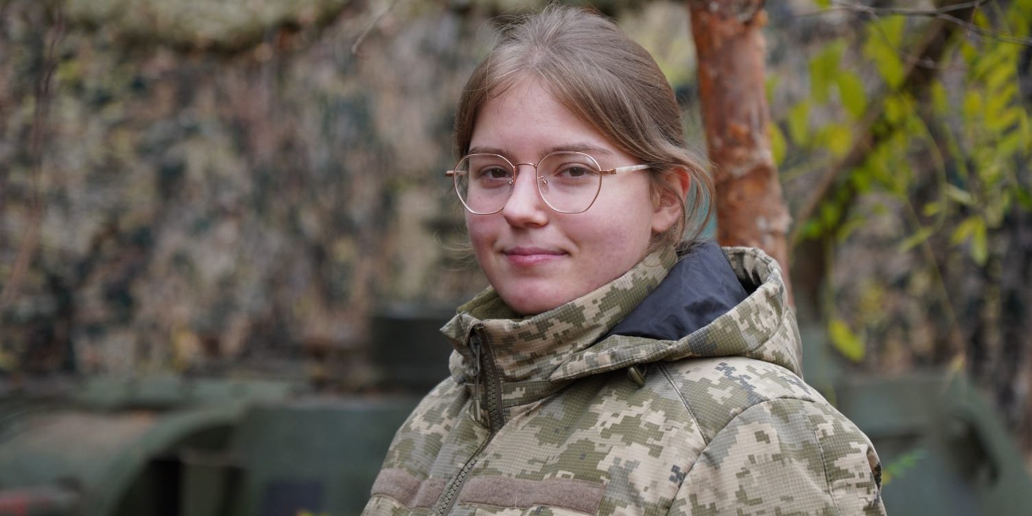 Артиллеристка Айстра мечтает о карьере военной в ВСУ (Фото: ukrainky.com.ua)