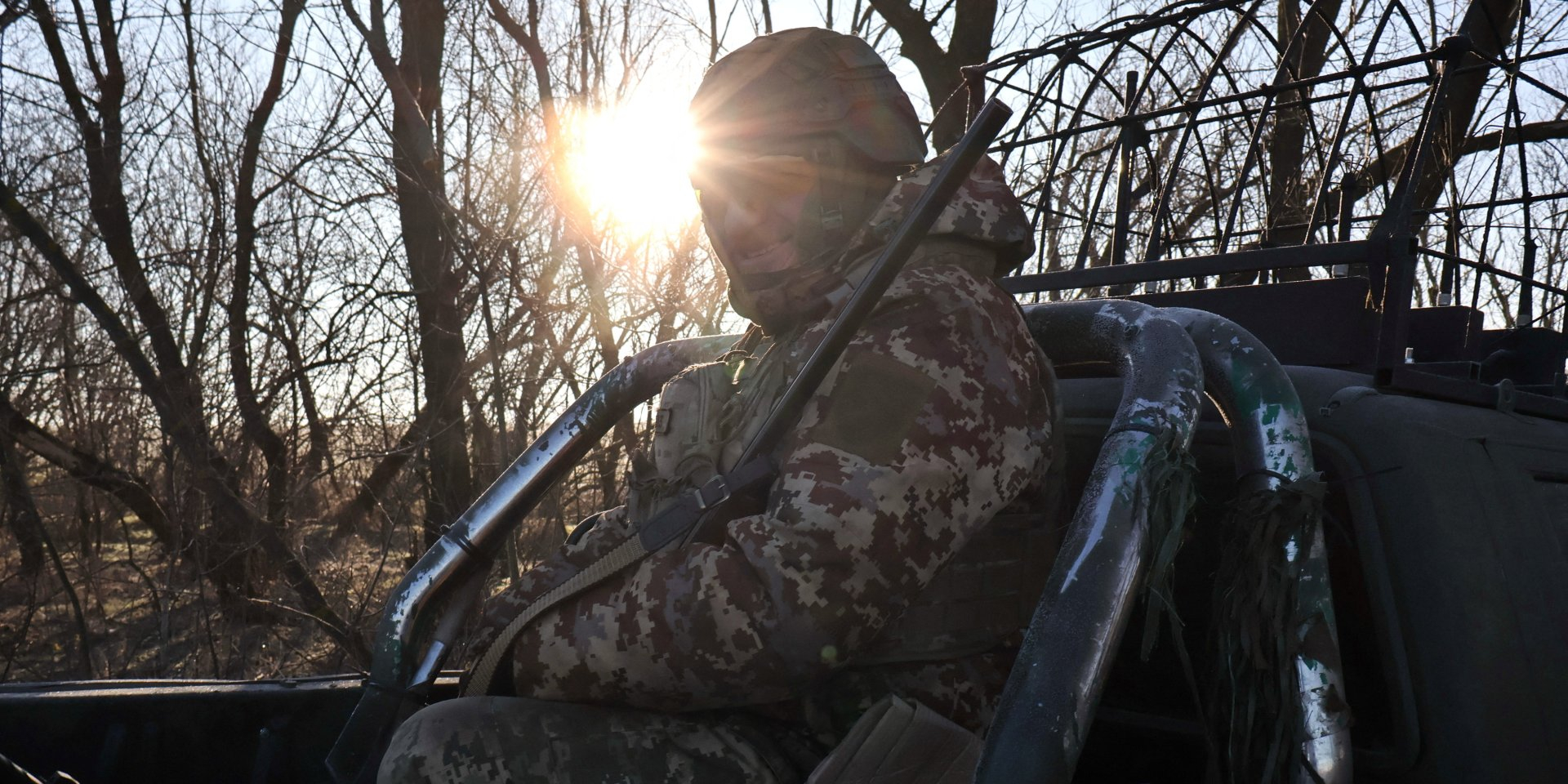 A serviceman of the Ukrainian Armed Forces in Zaporizhzhya Oblast, February 2026 (Photo: Andriy Andriyenko/Press Service of the 65th Separate Mechanized Brigade of the Ukrainian Armed Forces/Handou)