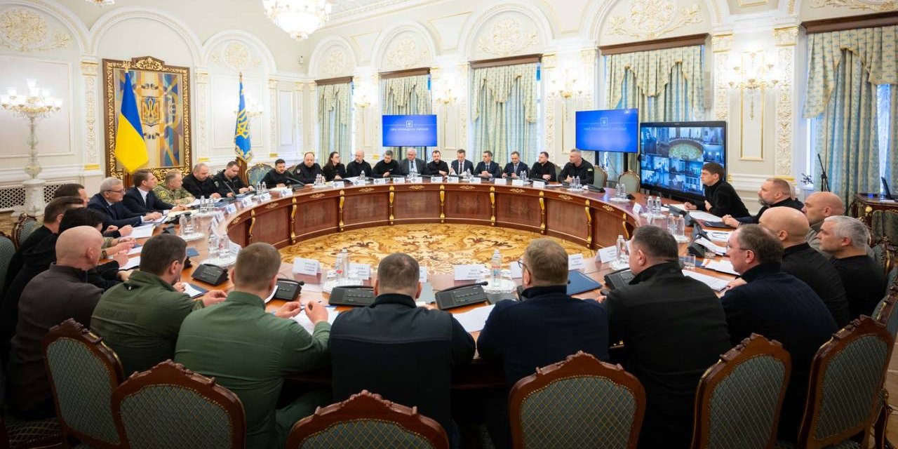 Засідання РНБО, на&nbsp;якому затверджували плани стійкості, 3 березня 2026 року (Фото: Рустем Умєров via Telegram)