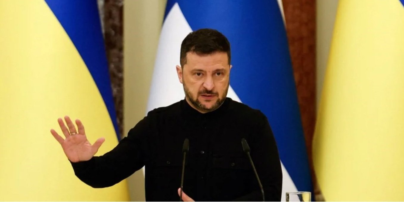 Volodymyr Zelenskyy was named one of three Distinguished Members of the European Order of Merit (Photo: REUTERS/Alina Smutko)