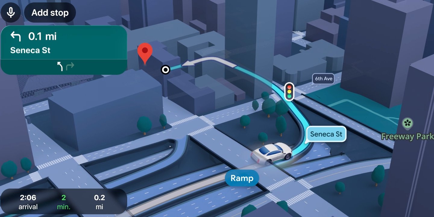 Функция Immersive Navigation (Фото: Блог Google)