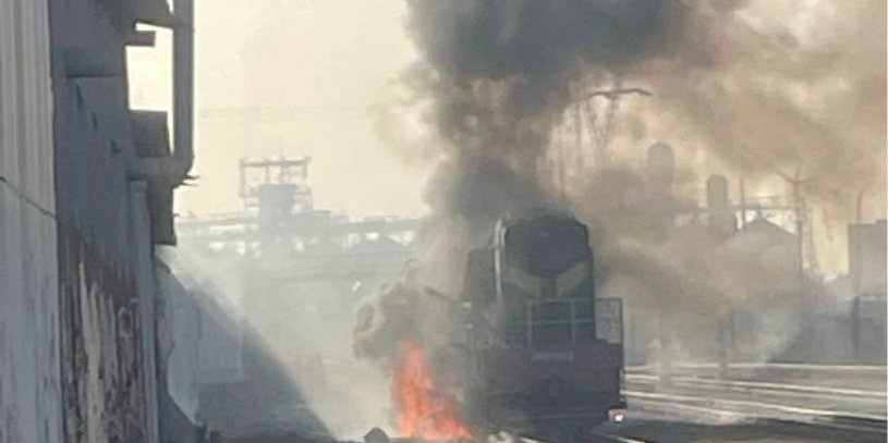 Aftermath of the Russian attack on Ukraine’s railway infrastructure on March 12, 2026. (Photo: Oleksii Kuleba / Telegram)