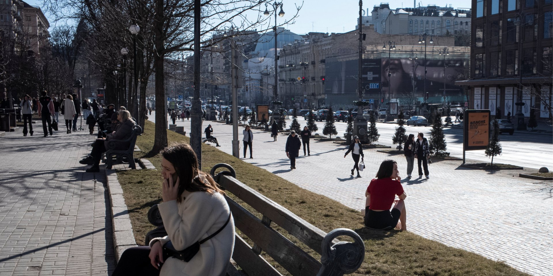 Air raid alerts were issued in Kyiv and several regions due to the threat of drones (Photo: REUTERS/Gleb Garanich)