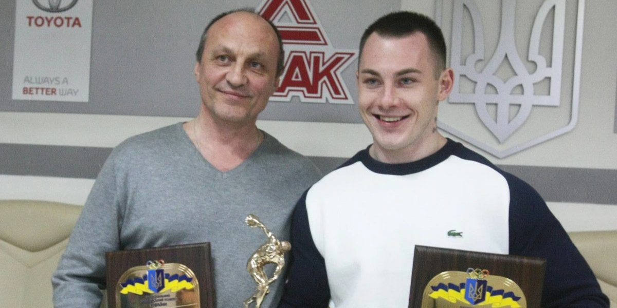 Vyacheslav Lavrukhin and Ihor Radivilov (Photo: National Olympic Committee of Ukraine)