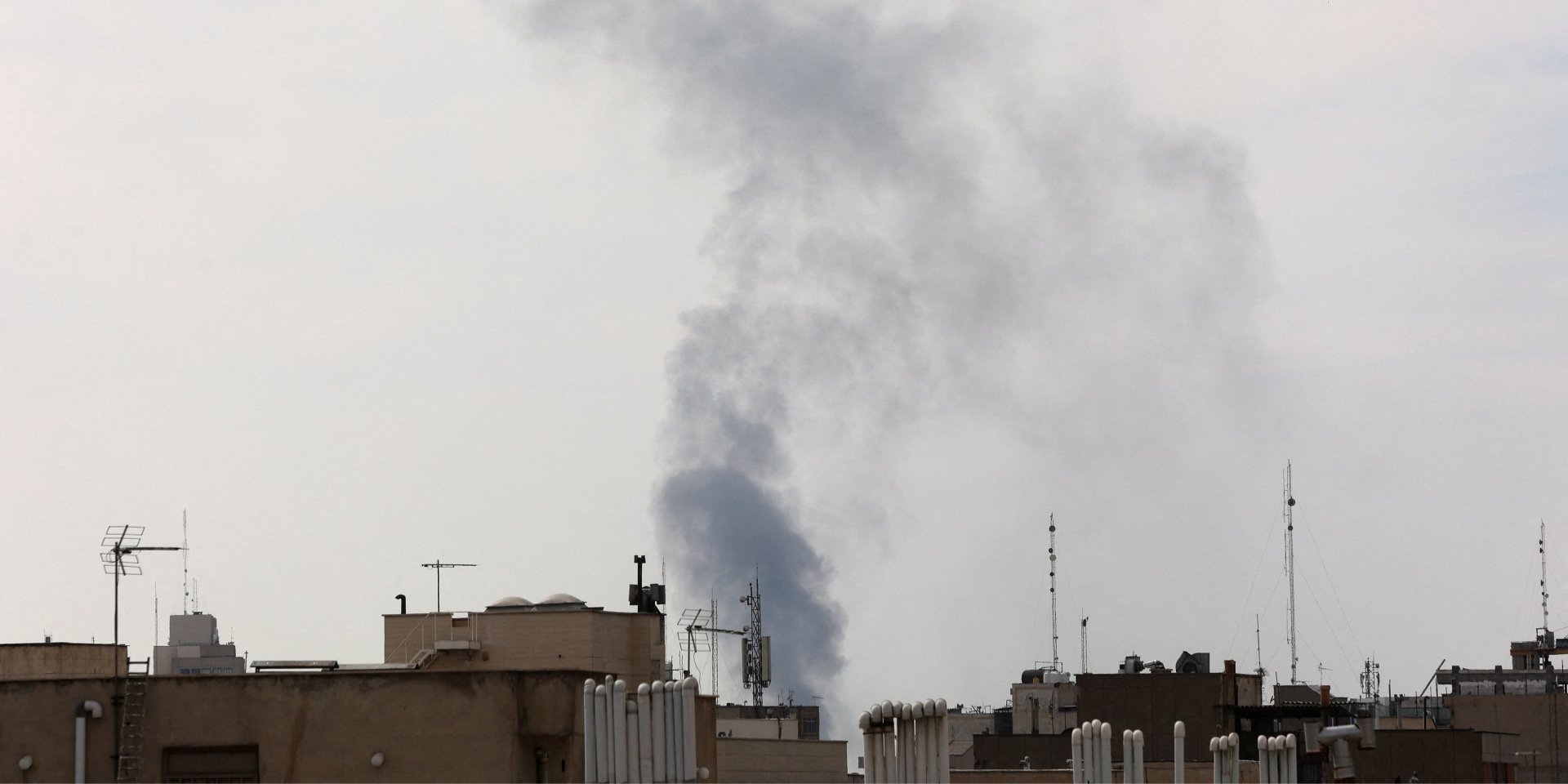 Smoke rises following an explosion, amid the U.S.-Israeli conflict with Iran, in Tehran, Iran, March 7, 2026. (Photo: Majid Asgaripour/WANA (West Asia News Agency) via REUTERS)