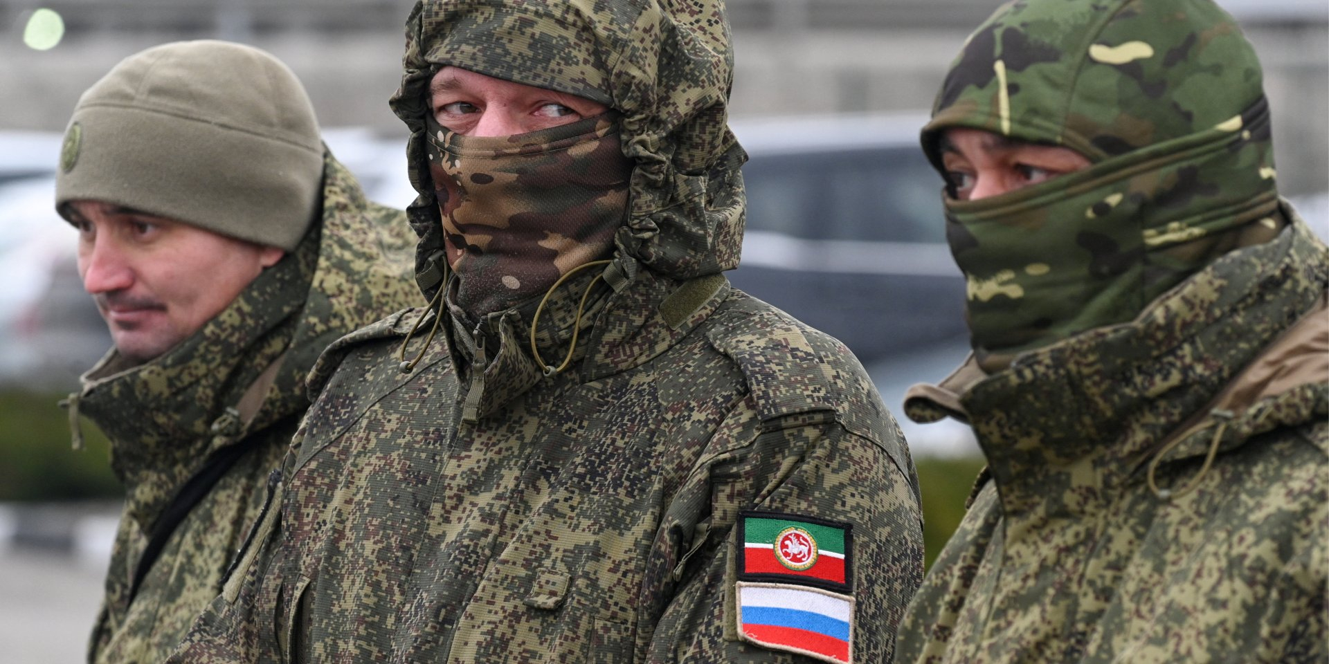 Russian soldiers in Rostov-on-Don (Photo: REUTERS/Sergey Pivovarov)