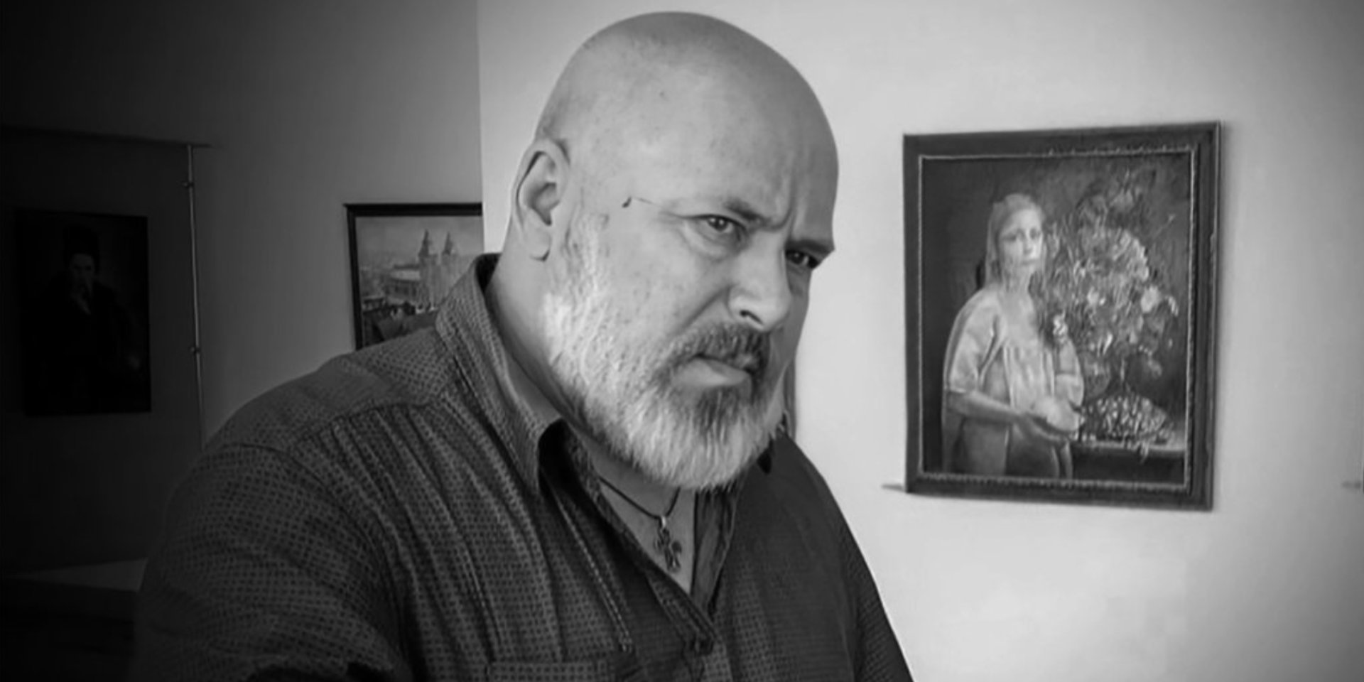 Андрій Шабунін був портретистом та зображував тему українського козацтва (Фото: Facebook Тарас Майстришин)