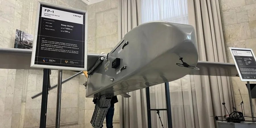 The FP-1 long-range drone is one of Fire Point’s most effective developments. (Photo: defence-ua.com / mezha)