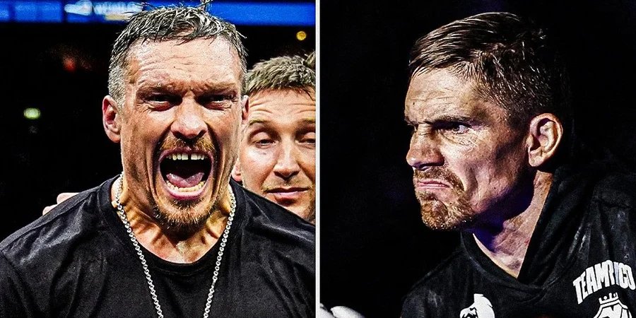 Олександр Усик і Ріко Верховен (Фото: ESPN Ringside)
