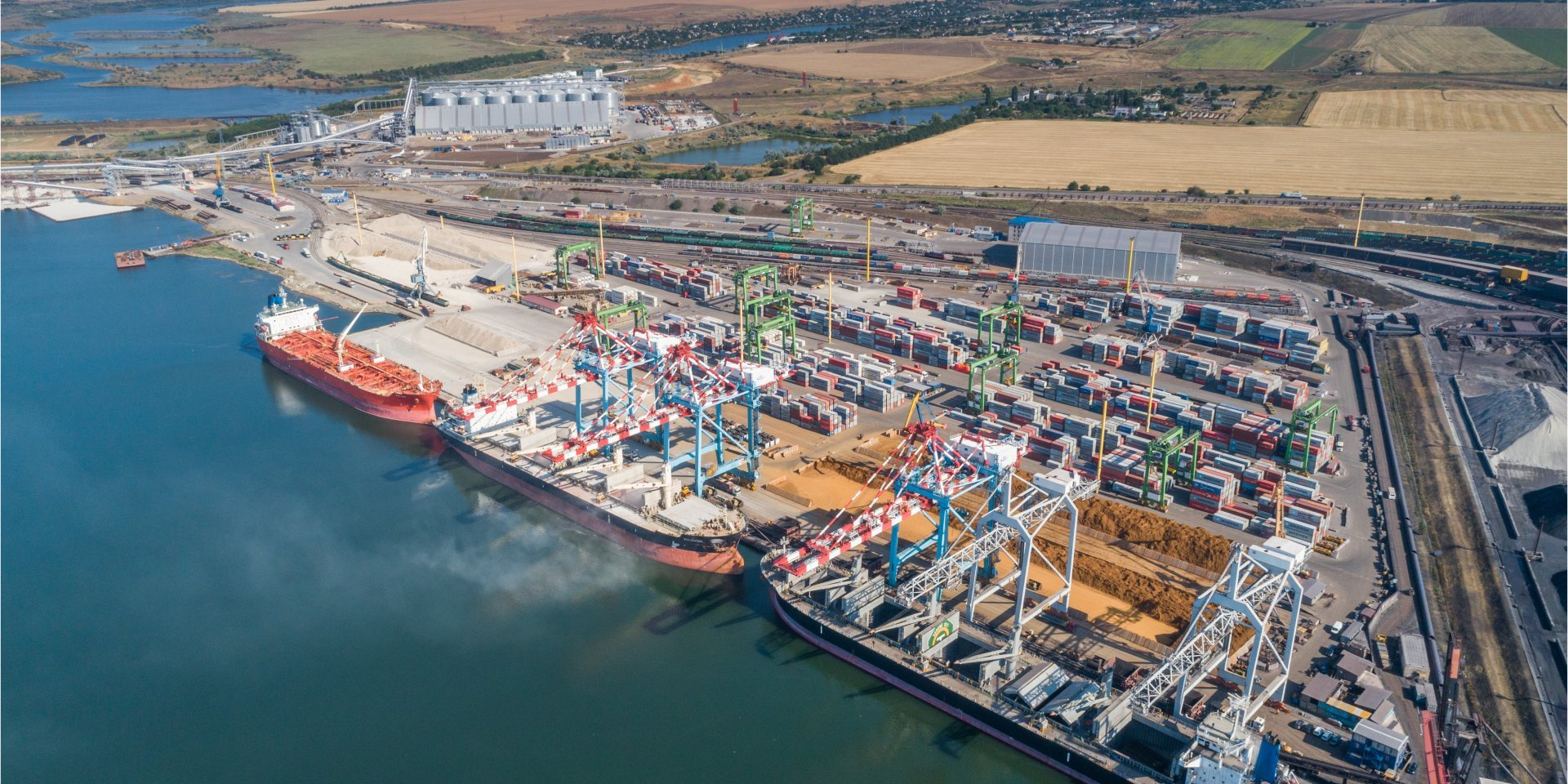 TIS Container Terminal in the Port of Pivdennyi (Photo: TIS)
