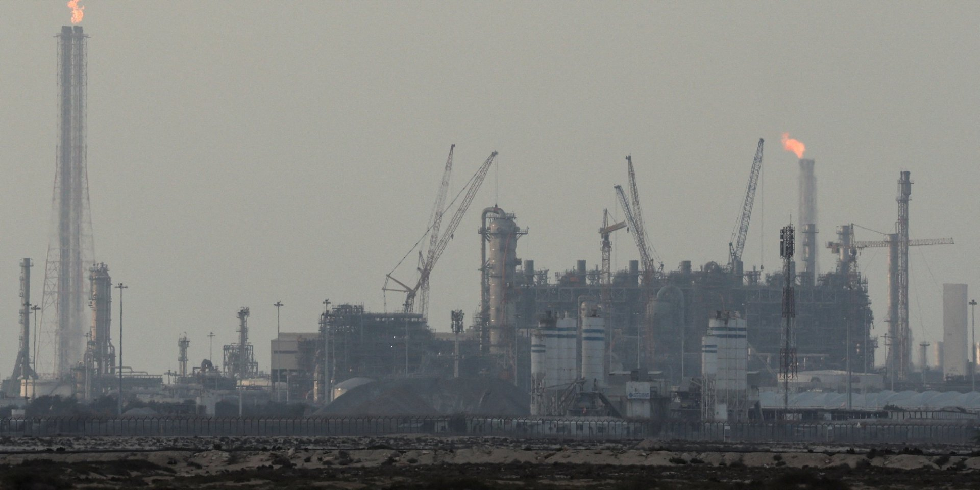 LNG production facilities in Ras Laffan, Qatar (Photo: REUTERS/Stringer)