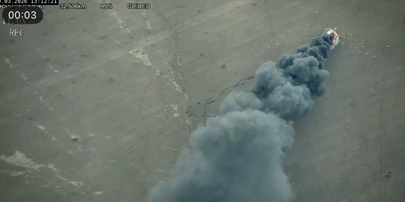 Downed Russian Ka-52 helicopter in Donetsk Oblast on March 20, 2026 (Photo: Video screenshot / Serhii Sternenko)