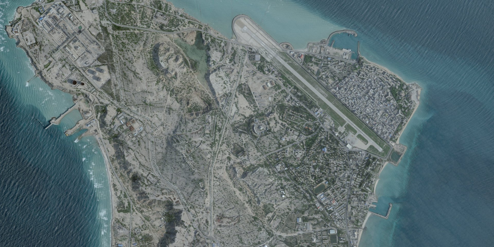 Satellite image of Kharg Island, Iran, February 25, 2026 (Photo: Planet Labs PBC/Handout via REUTERS)