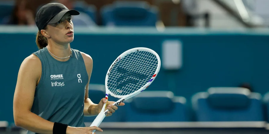 Ига Свентек прервала феноменальную 73-матчевую серию побед, уступив на турнире WTA 1000 в Майами