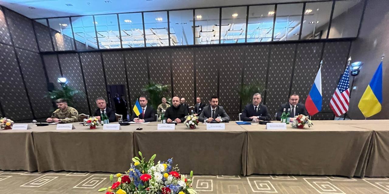 Тристоронні мирні переговори 17 лютого 2026 року (Фото: Рустем Умєров / Telegram)