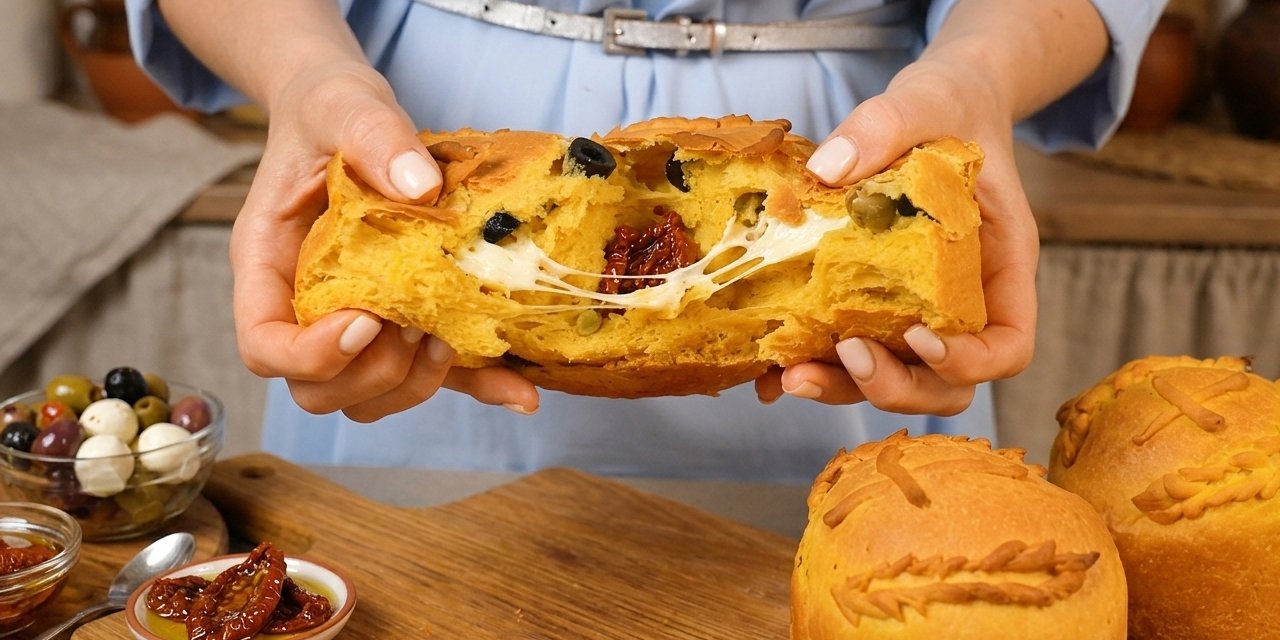 С рыбой, моцареллой или, может, с ромом. Пять рецептов необычной паски 2026