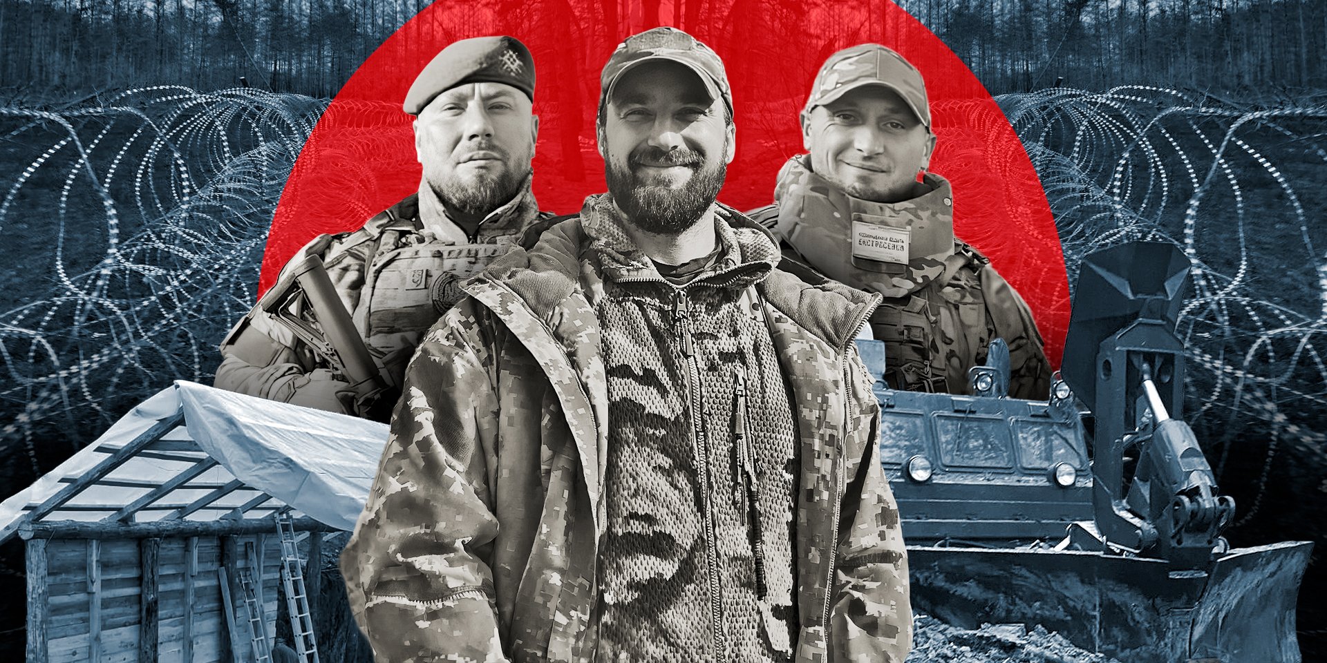 Військові інженери (зліва направо): Тренер, Сурікат та Фізик (Фото: Колаж NV)