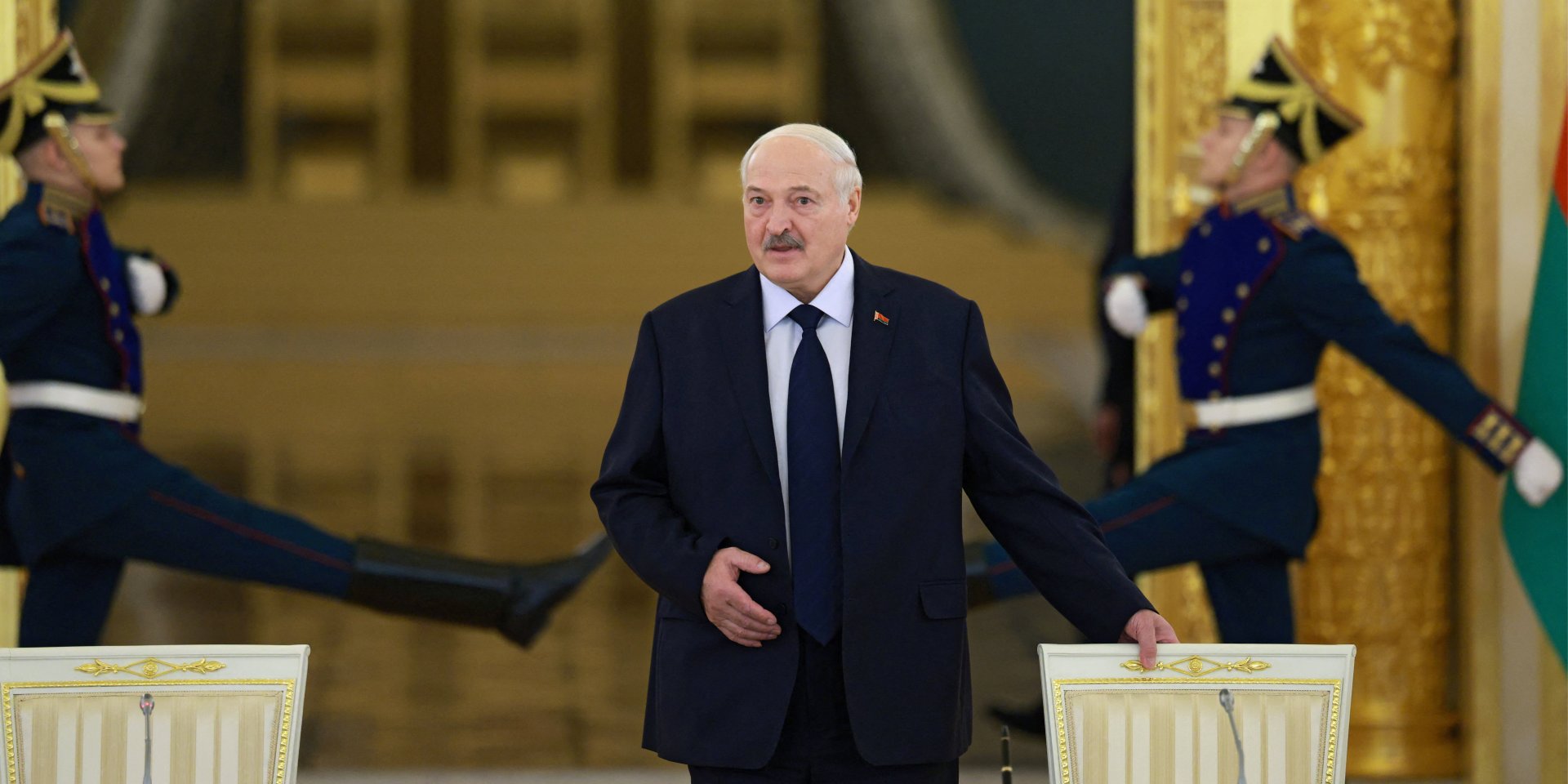 Лукашенко у&nbsp;Москві (Фото: REUTERS/Ramil Sitdikov)
