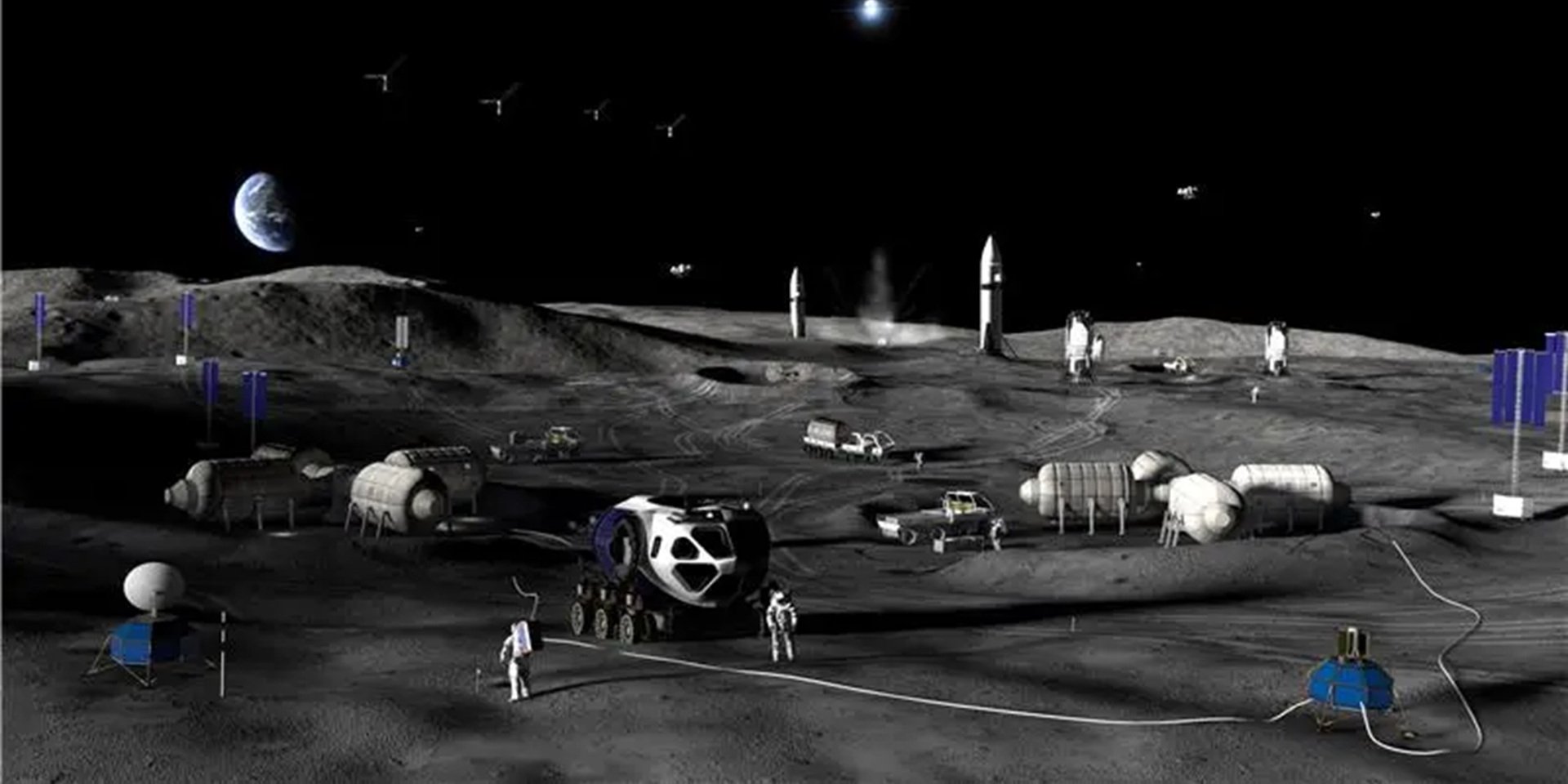 Количество посадок возрастет. NASA планирует базу на Луне и ядерный корабль к Марсу до 2028 года