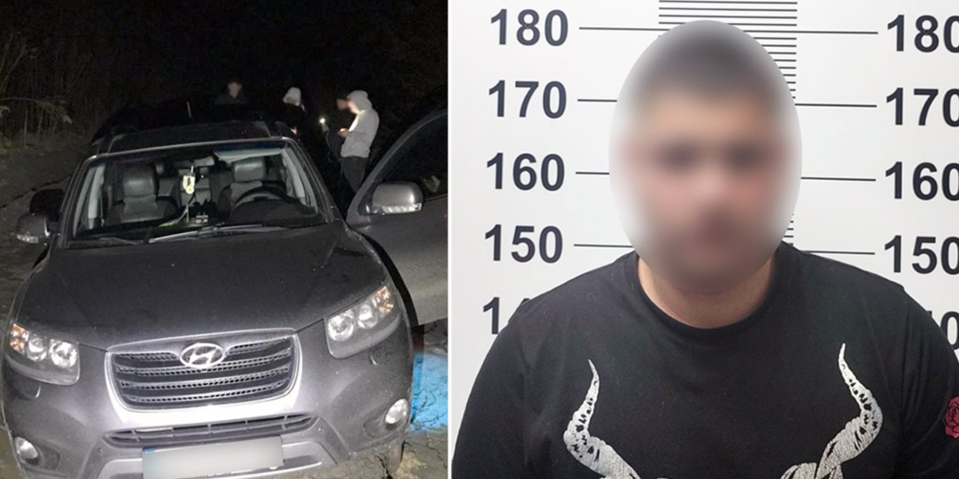 Не проехал и двух километров. В Хмельницкой области задержали мужчину, который вероятно угнал авто и увяз на нем в грязи