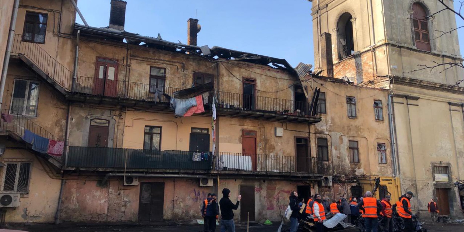 Будинок ансамблю Бернардинського монастиря XVII століття у Львові (Фото: Facebook Євген Бойко)