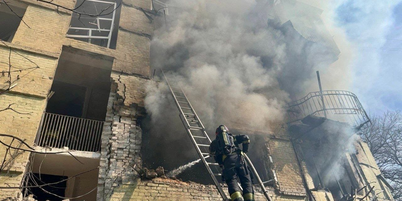 The aftermath of the Russian drone attack on Dnipro, March 26, 2026 (Photo: Dnipropetrovsk Oblast State Administration)