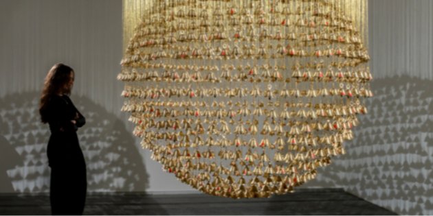 Ашфика Рахман, «Than Para — Нет земли без нас», 2025-дотеперь. «Радість», 2026. PinchukArtCentre (Фото: Ela Bialkowska, OKNO Studio)